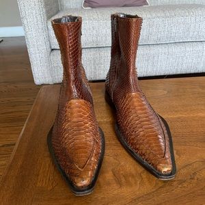 Genuine Leather brown boots